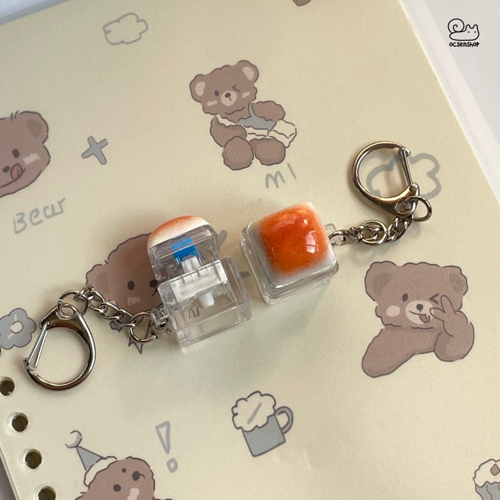 Móc khóa Keycap Bánh