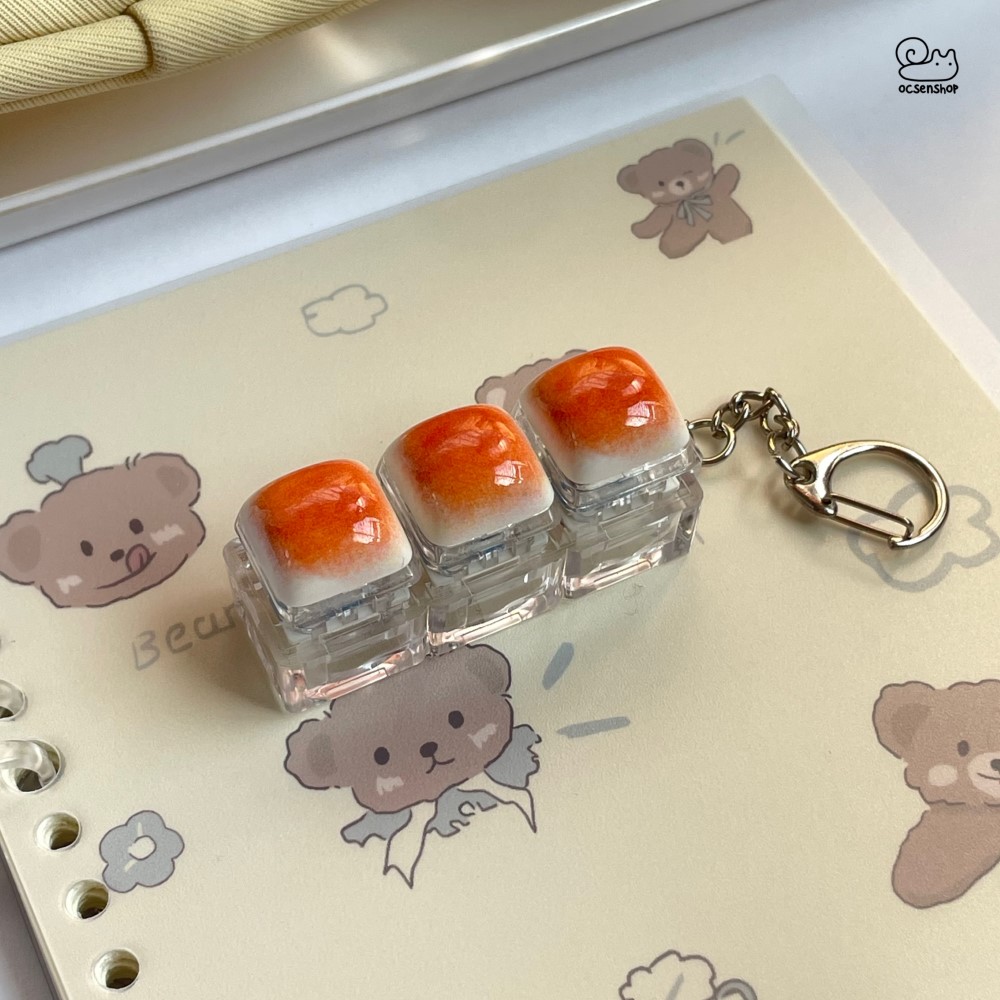 Móc khóa Keycap Bánh