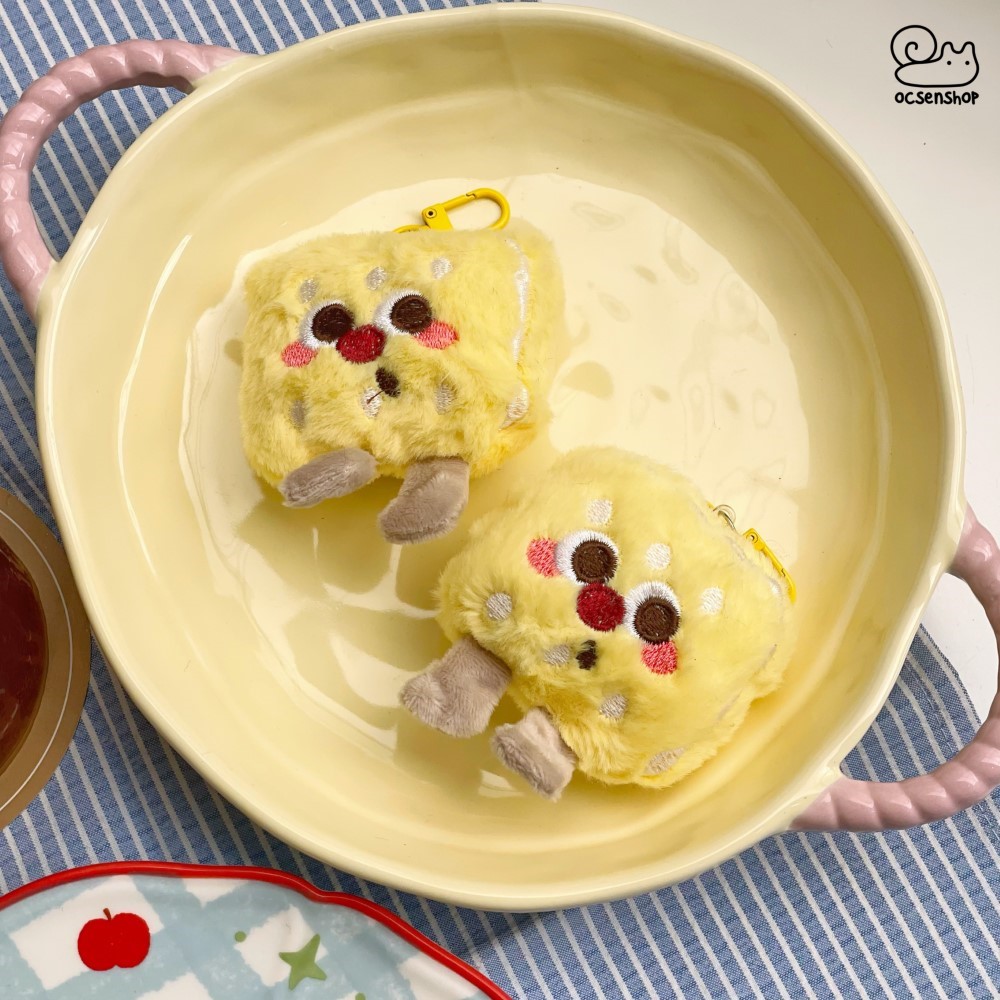 Móc khóa bông Bánh quy (11,5cm)