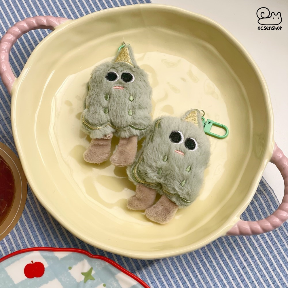 Móc khóa bông Bánh quy (11,5cm)