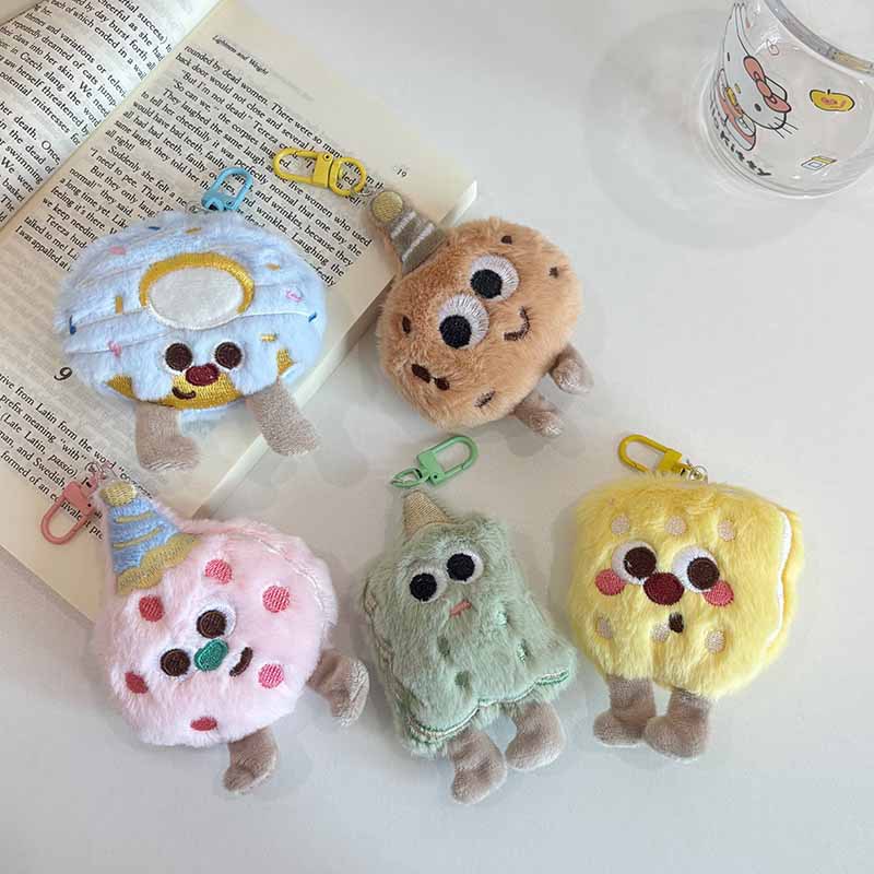 Móc khóa bông Bánh quy (11,5cm)