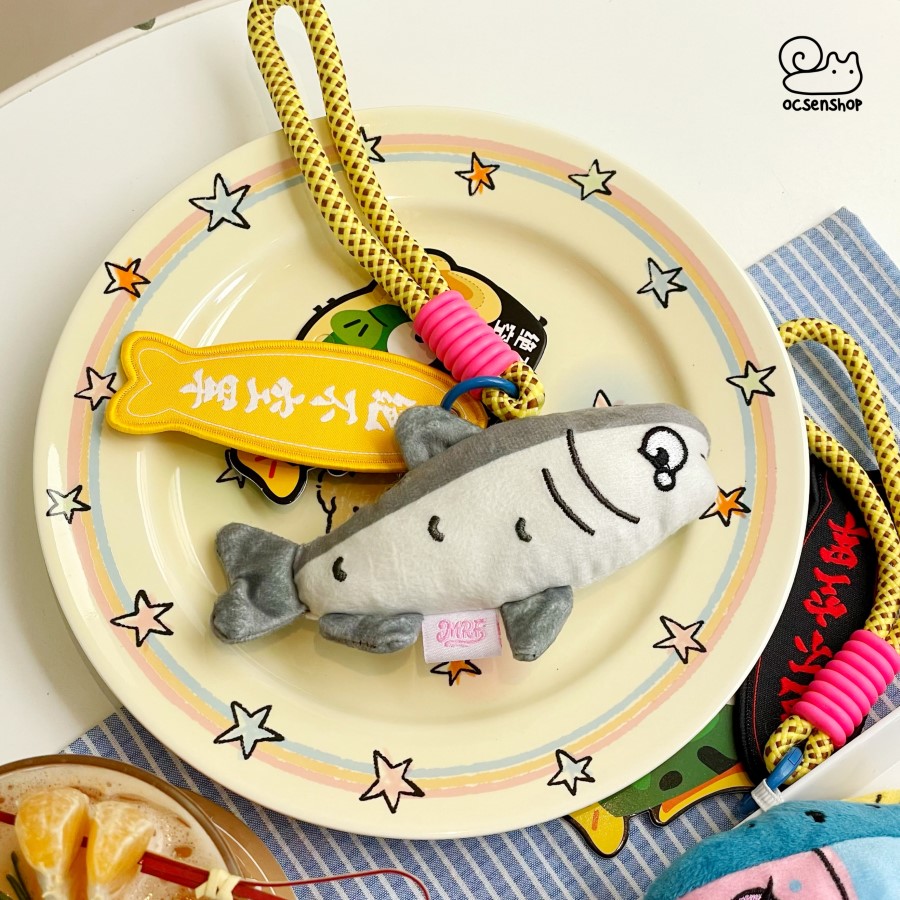 Móc khóa bông Cá (13cm)