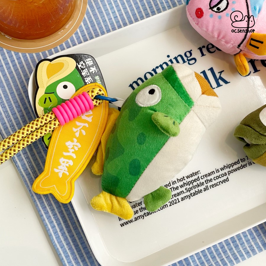 Móc khóa bông Cá (13cm)