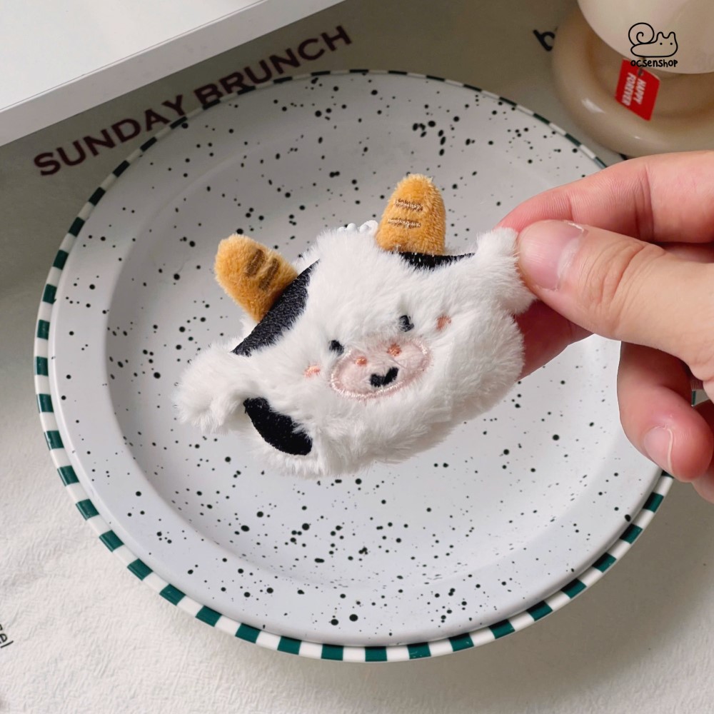 Móc khóa bông Động vật nice day