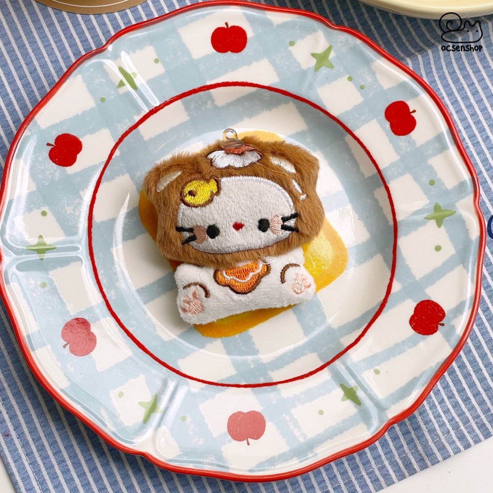 Móc khóa bông Hello Kitty cosplay