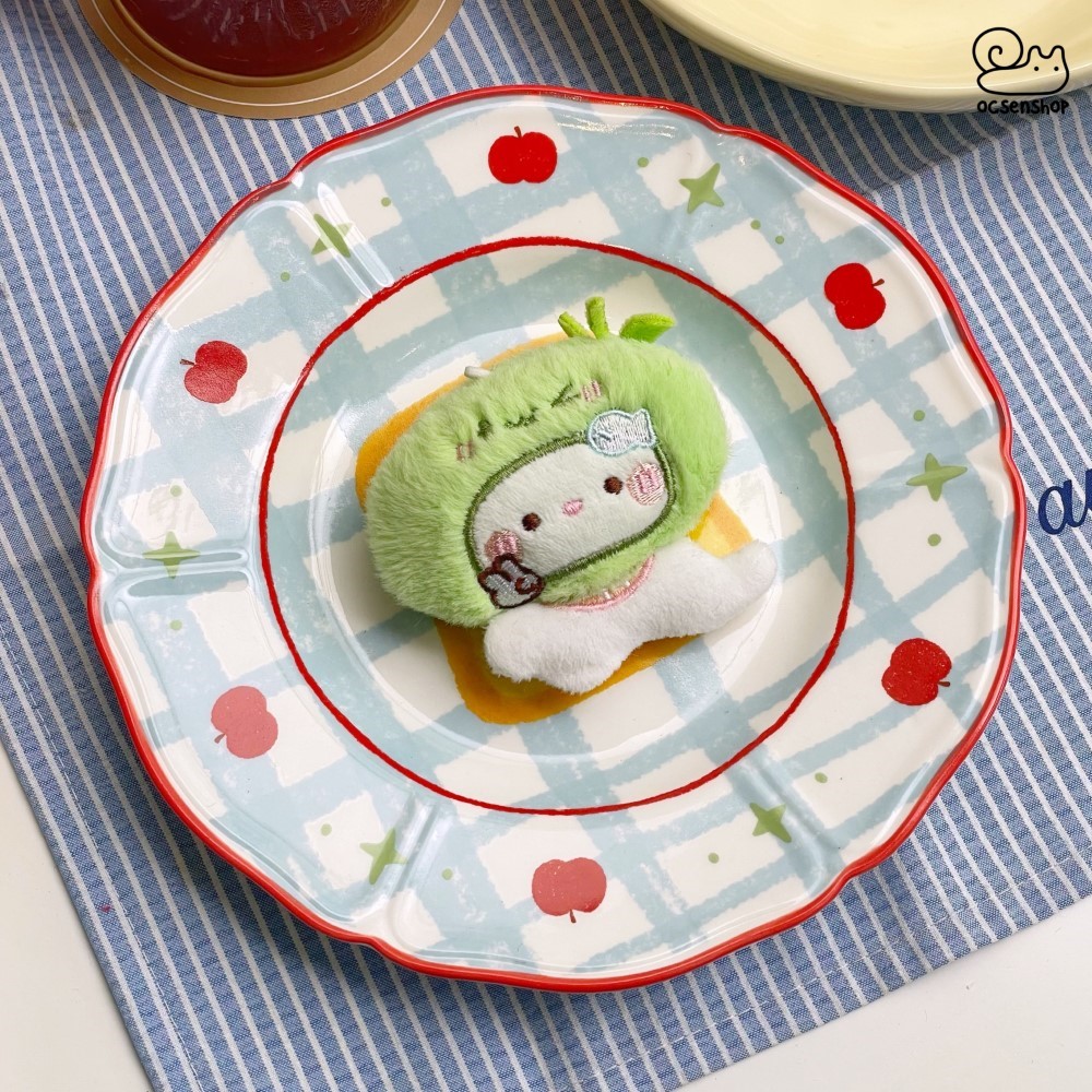 Móc khóa bông Hello Kitty cosplay