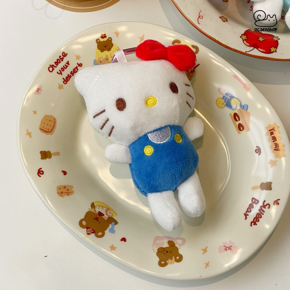Móc khóa bông Hello Kitty mặc đồ bơi (13cm)