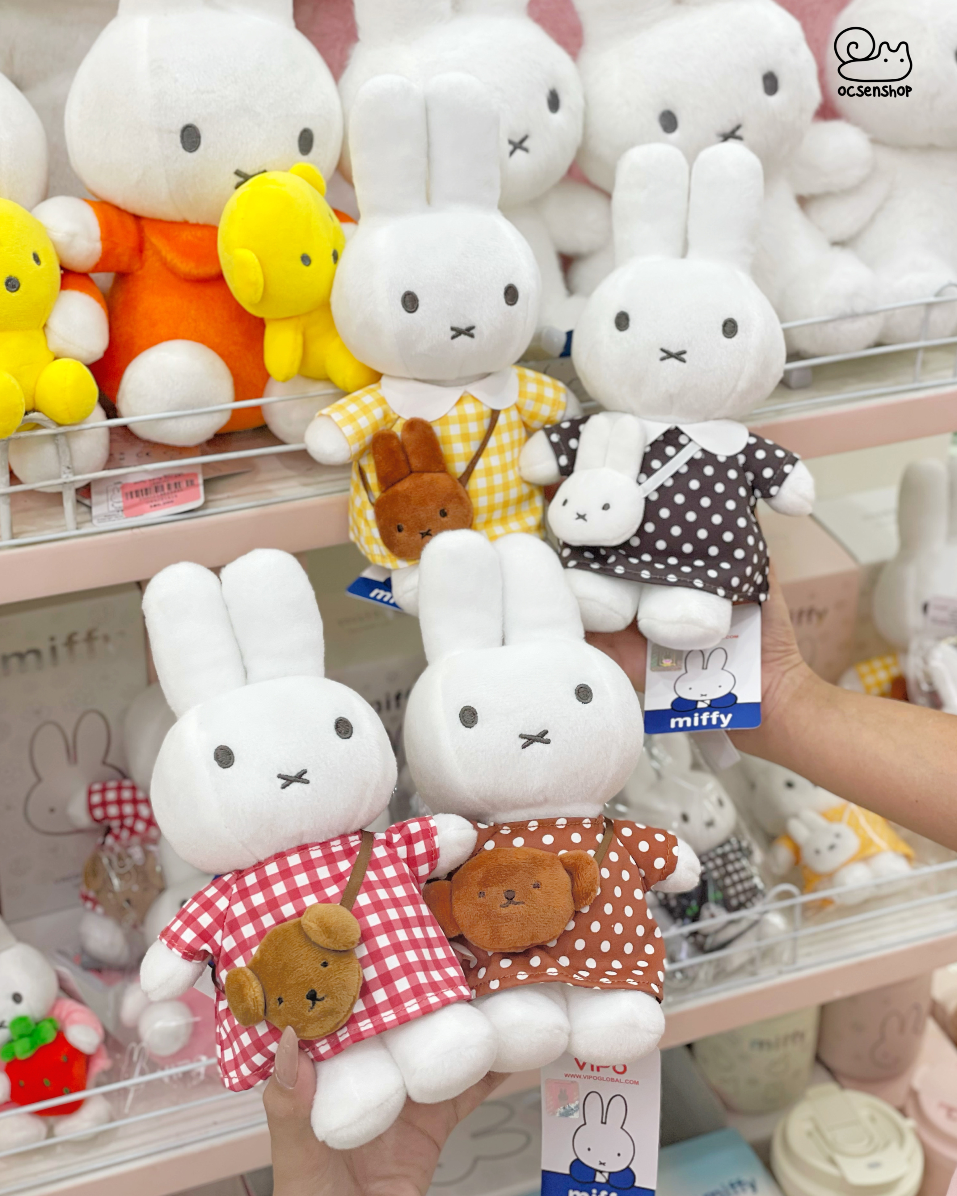 Moc khoa bong Miffy deo tui