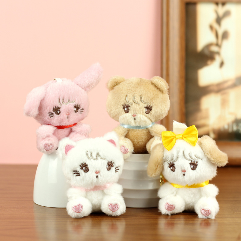 Móc khóa bông Mikko (8cm)