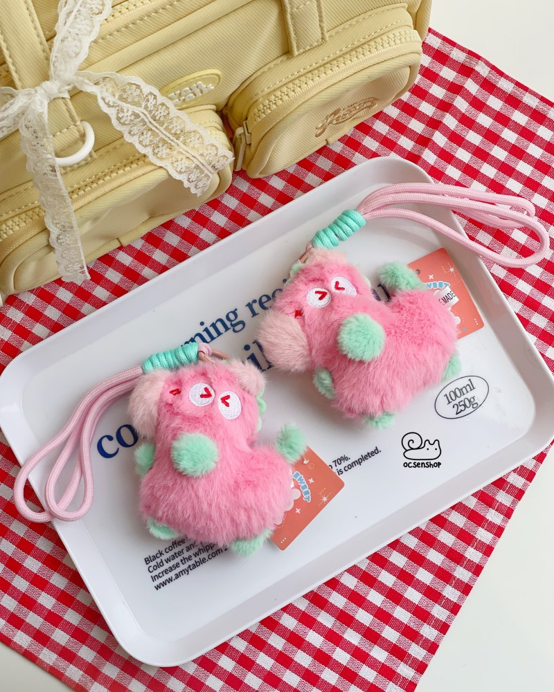 Móc khóa bông Ngựa nháy mắt (9cm)