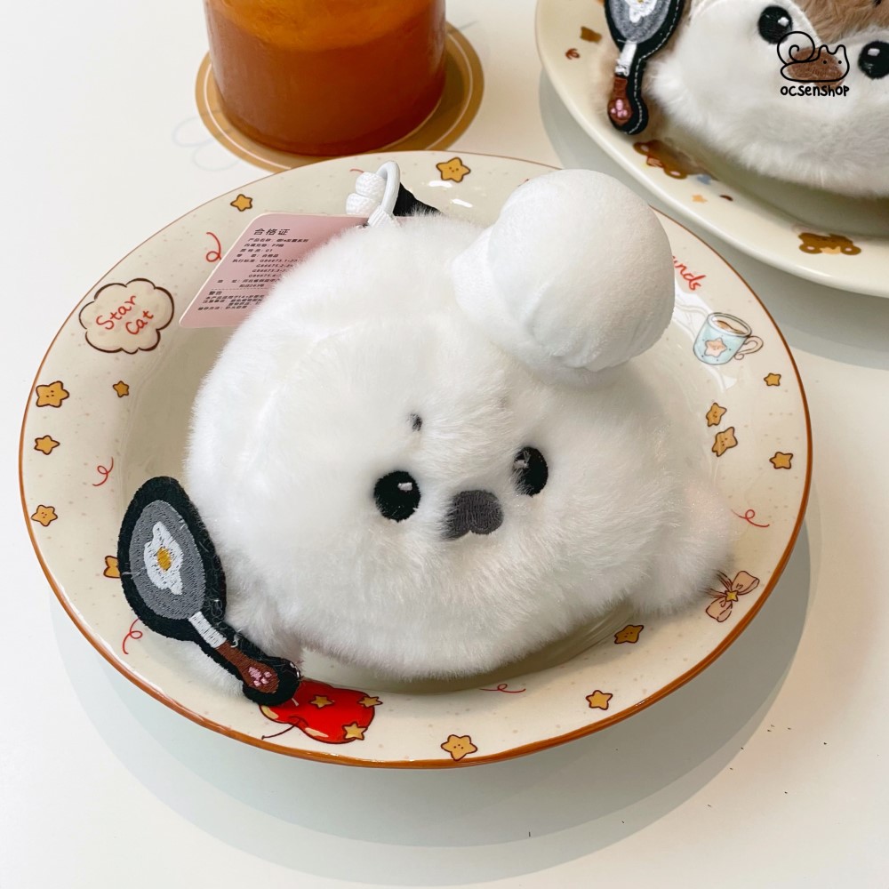 Móc khóa bông Rái cá (16cm)