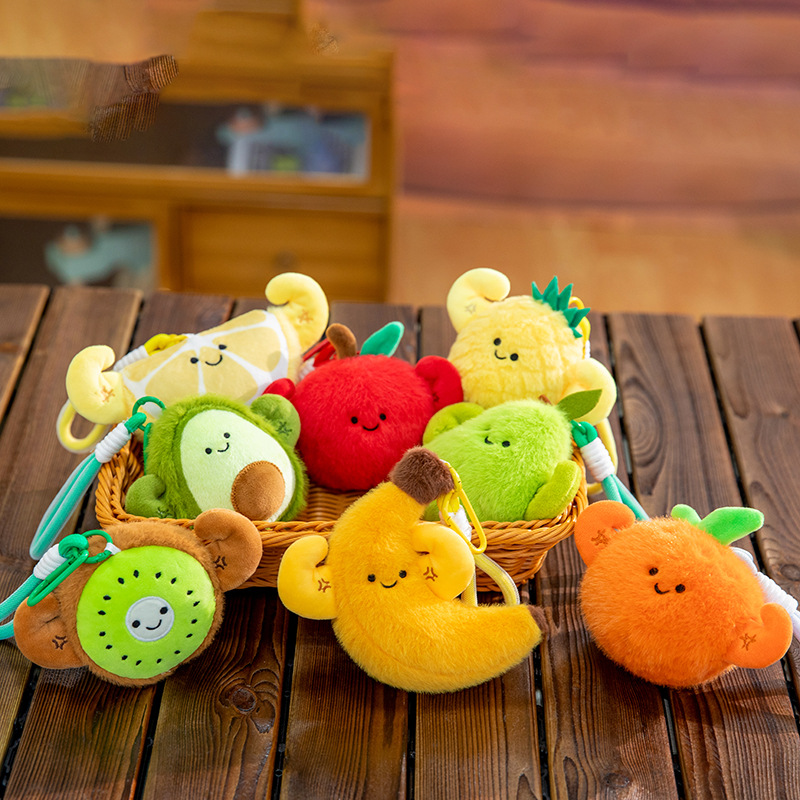 Móc khóa bông Trái cây cơ bắp (12cm)