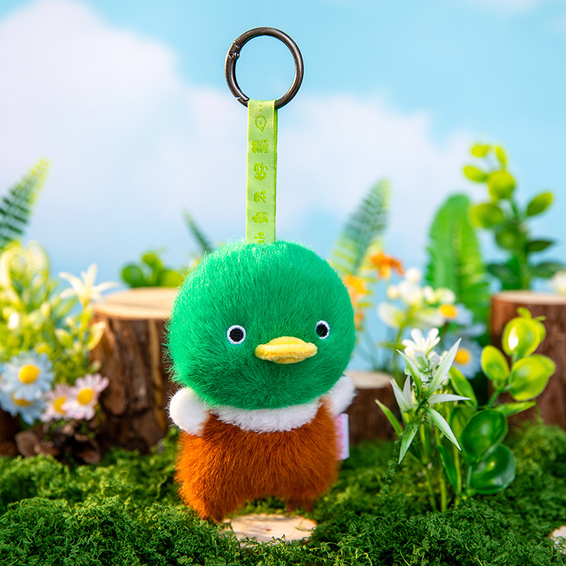 Móc khóa bông Vịt trời (10cm)