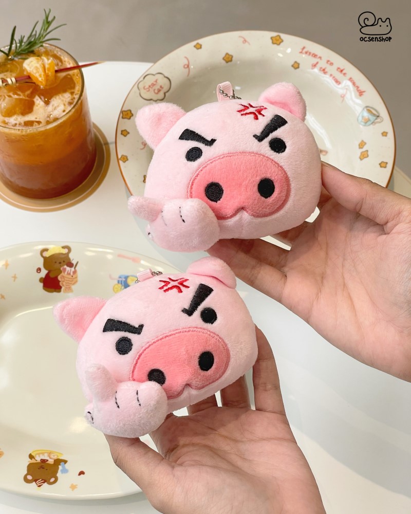 Móc khóa bông mặt Buriburizaemon
