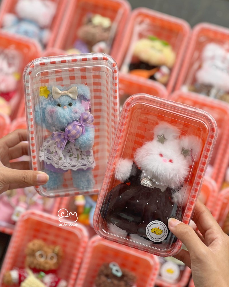 Móc khoá gấu Moru thơm 120k
