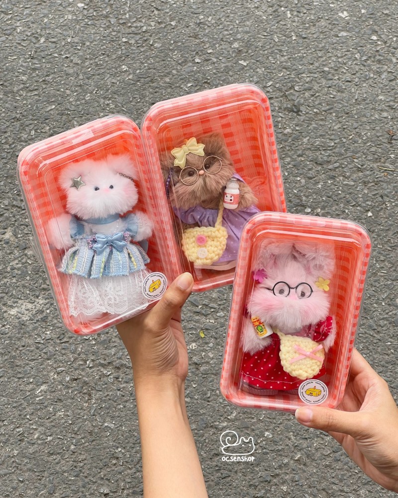 Móc khoá gấu Moru thơm 120k