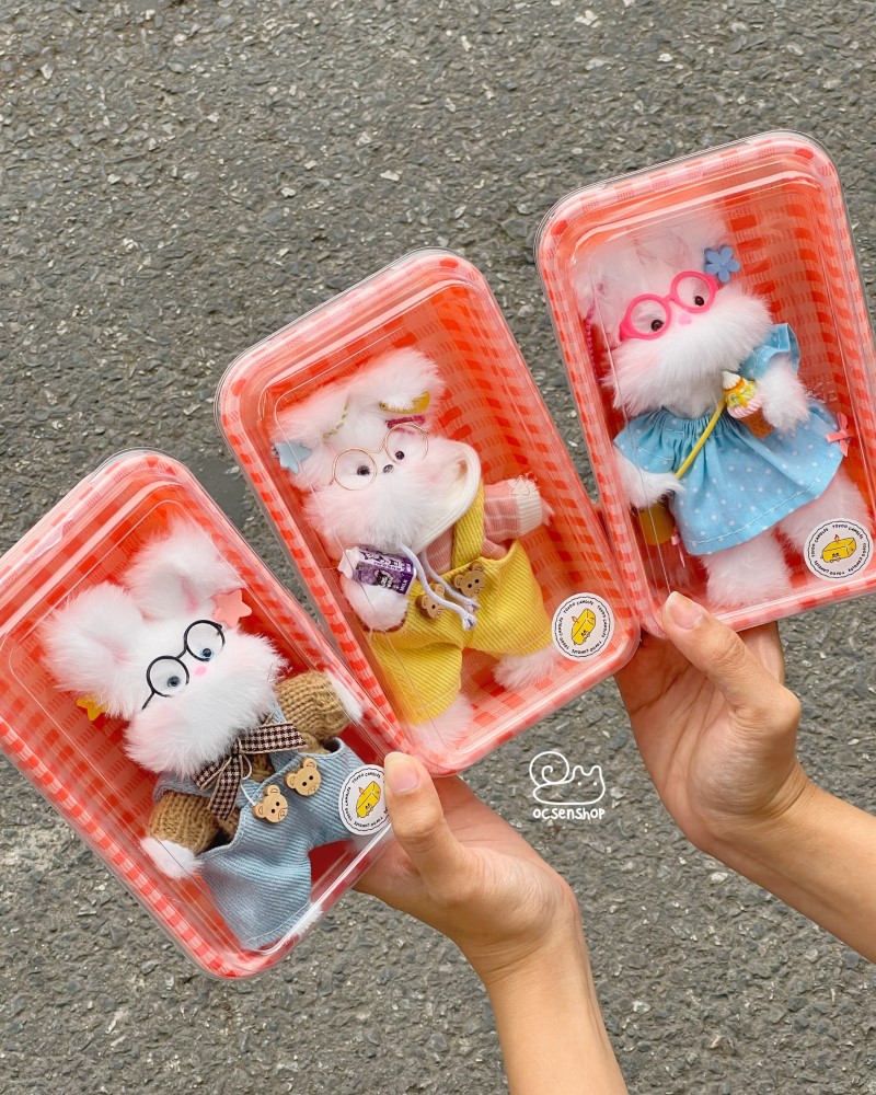 Móc khoá gấu Moru thơm 120k
