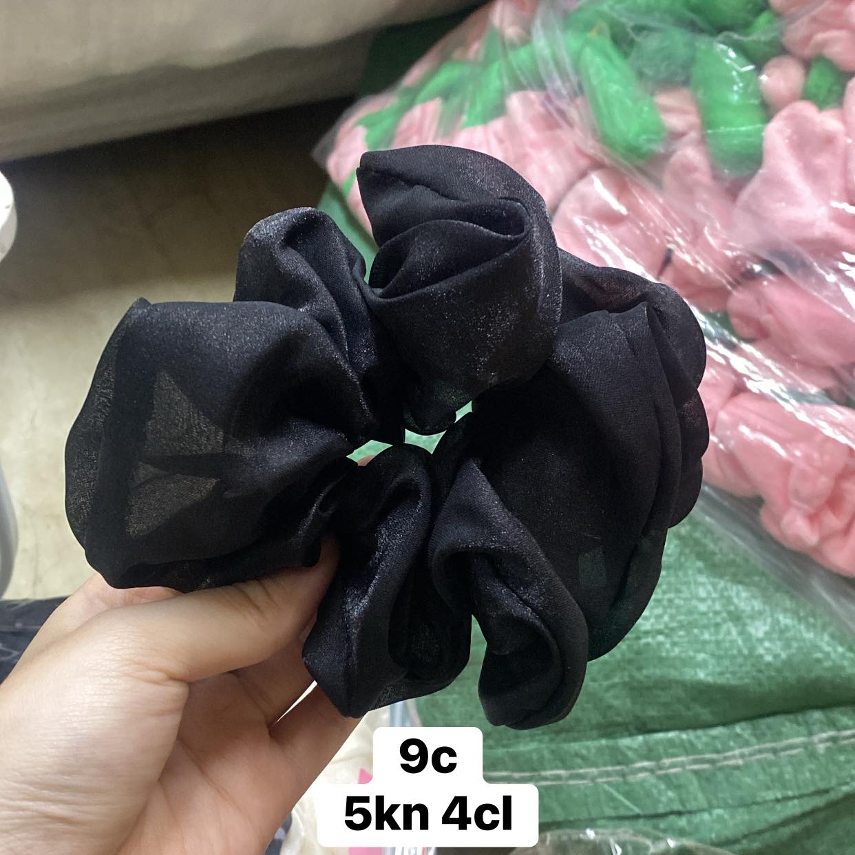Scrunchie Ốc sên 48k (Kèm hộp)