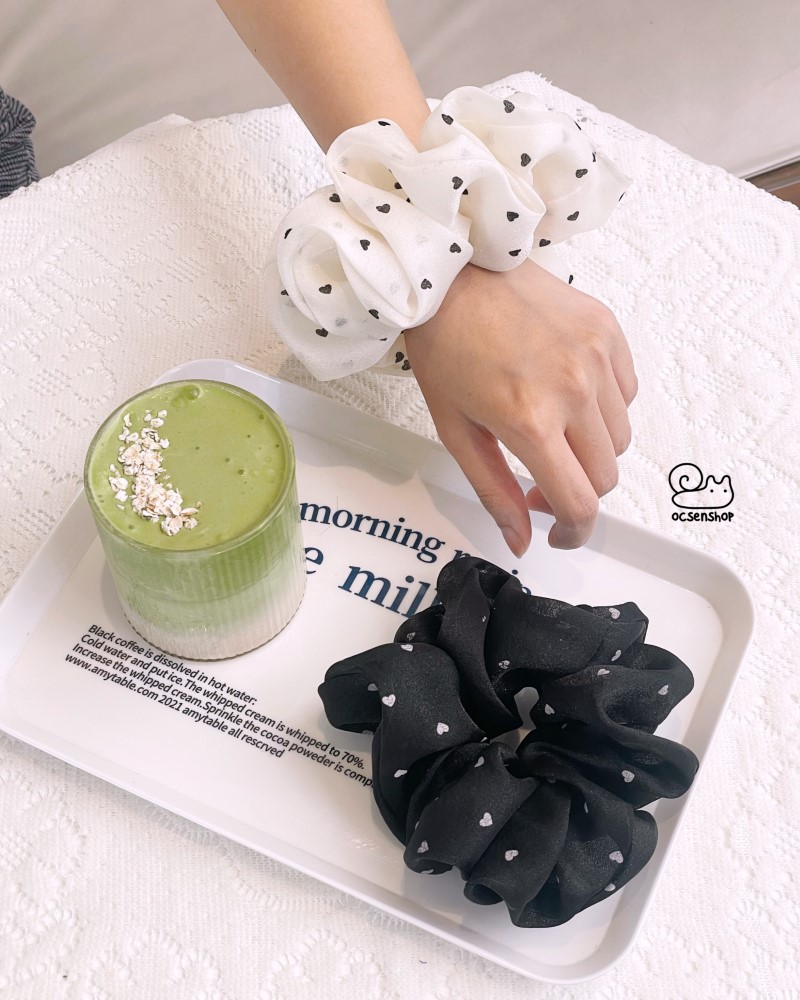 Scrunchie Ốc sên 48k (Kèm hộp)