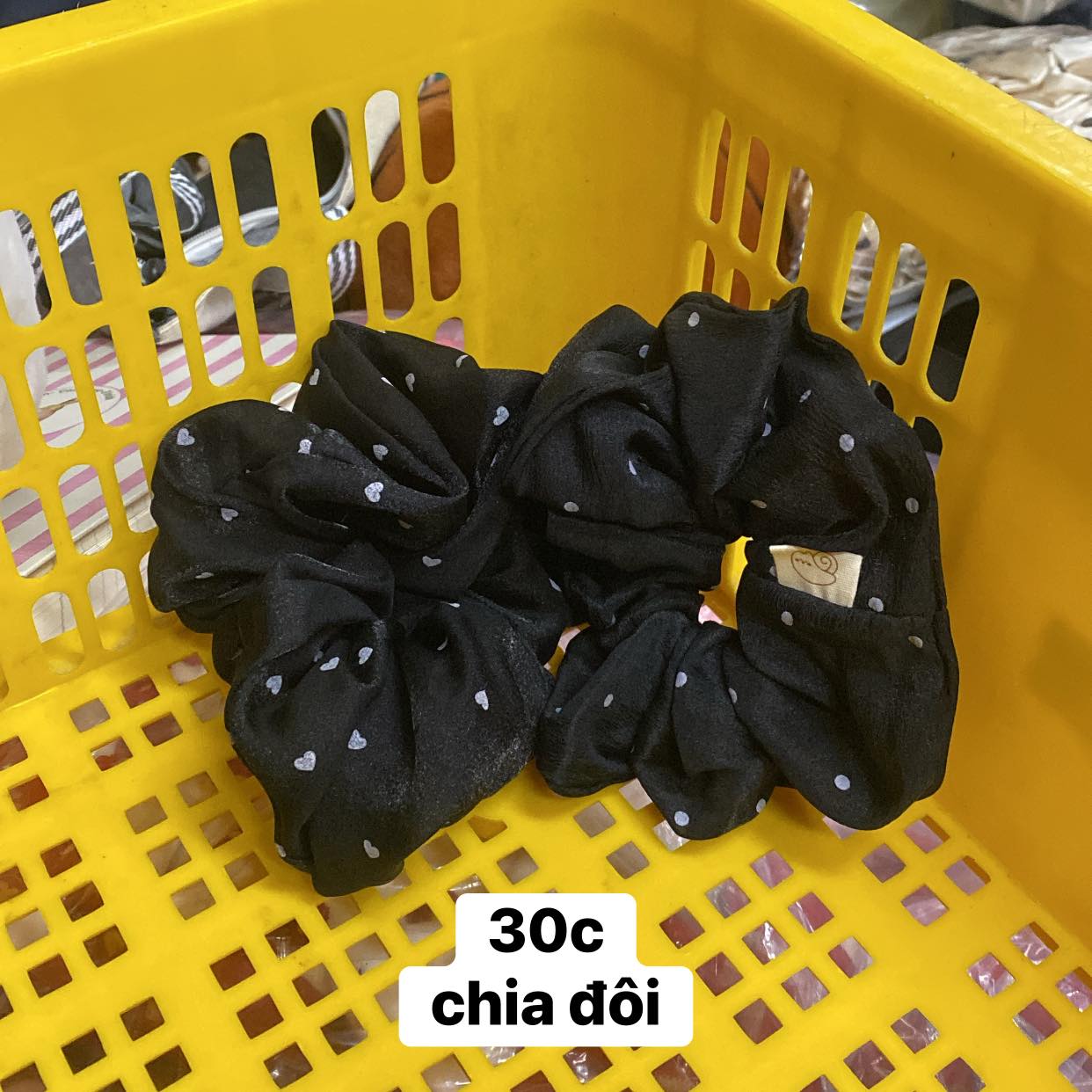 Scrunchie Ốc sên 48k (Kèm hộp)