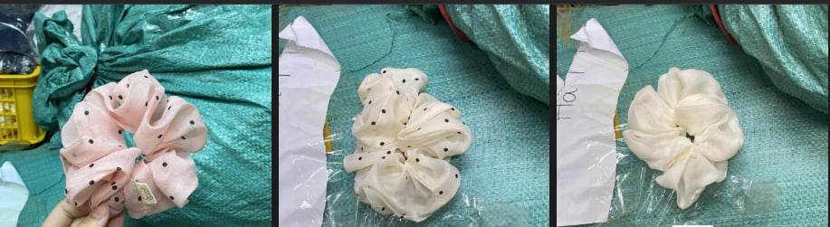 Scrunchie Ốc sên 48k (Kèm hộp)