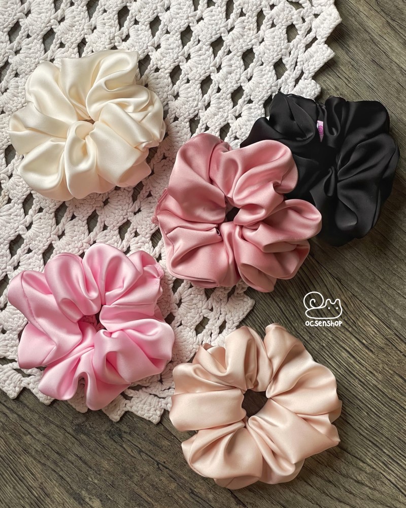 Scrunchie Ốc sên 50k (Kèm hộp)