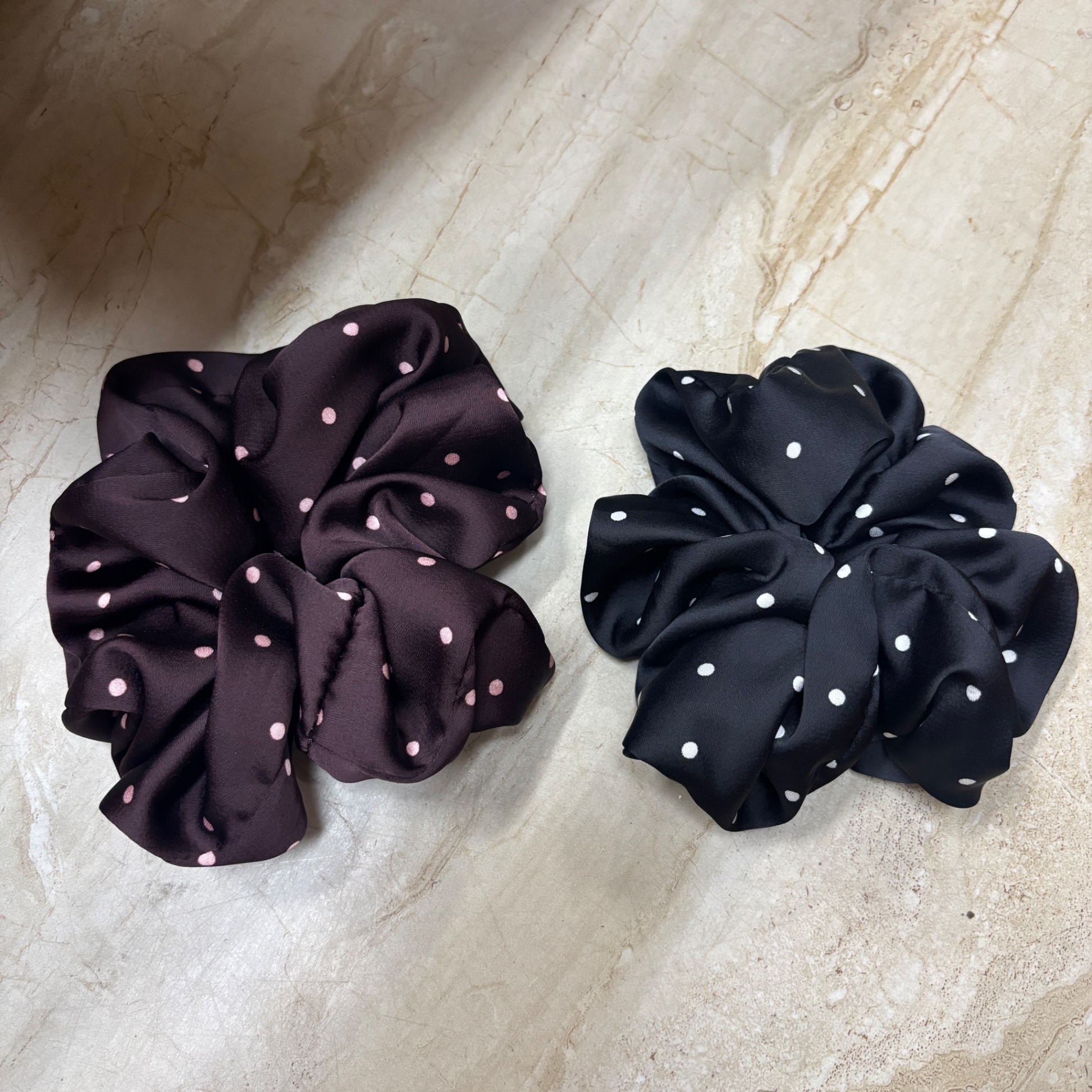 Scrunchie Ốc sên 50k (Kèm hộp)