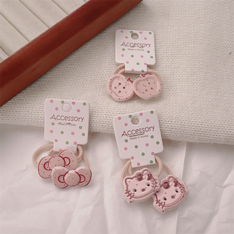 Set chun buộc tóc nhỏ Hello Kitty (2c)
