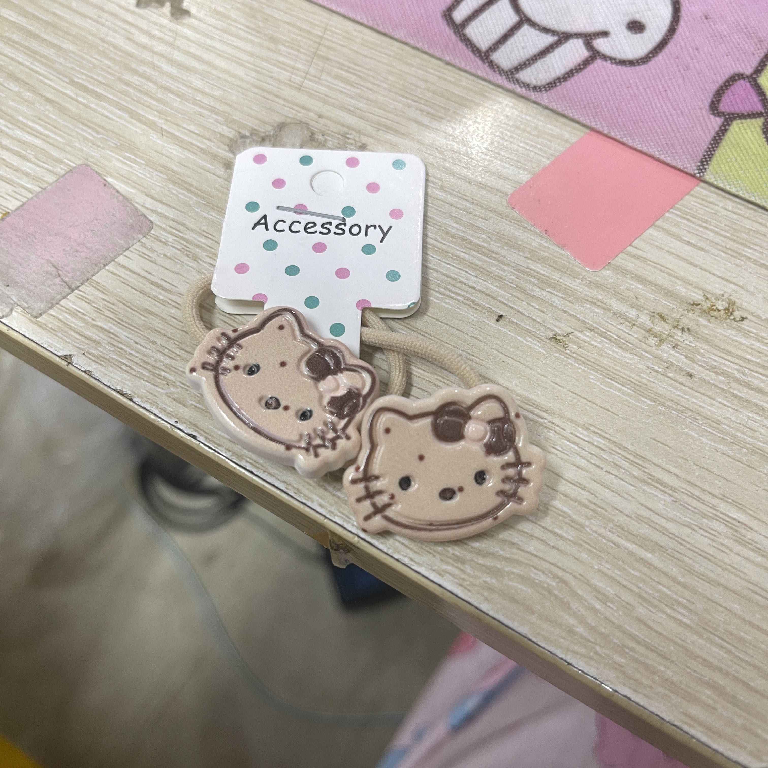 Set chun buộc tóc nhỏ Hello Kitty (2c)