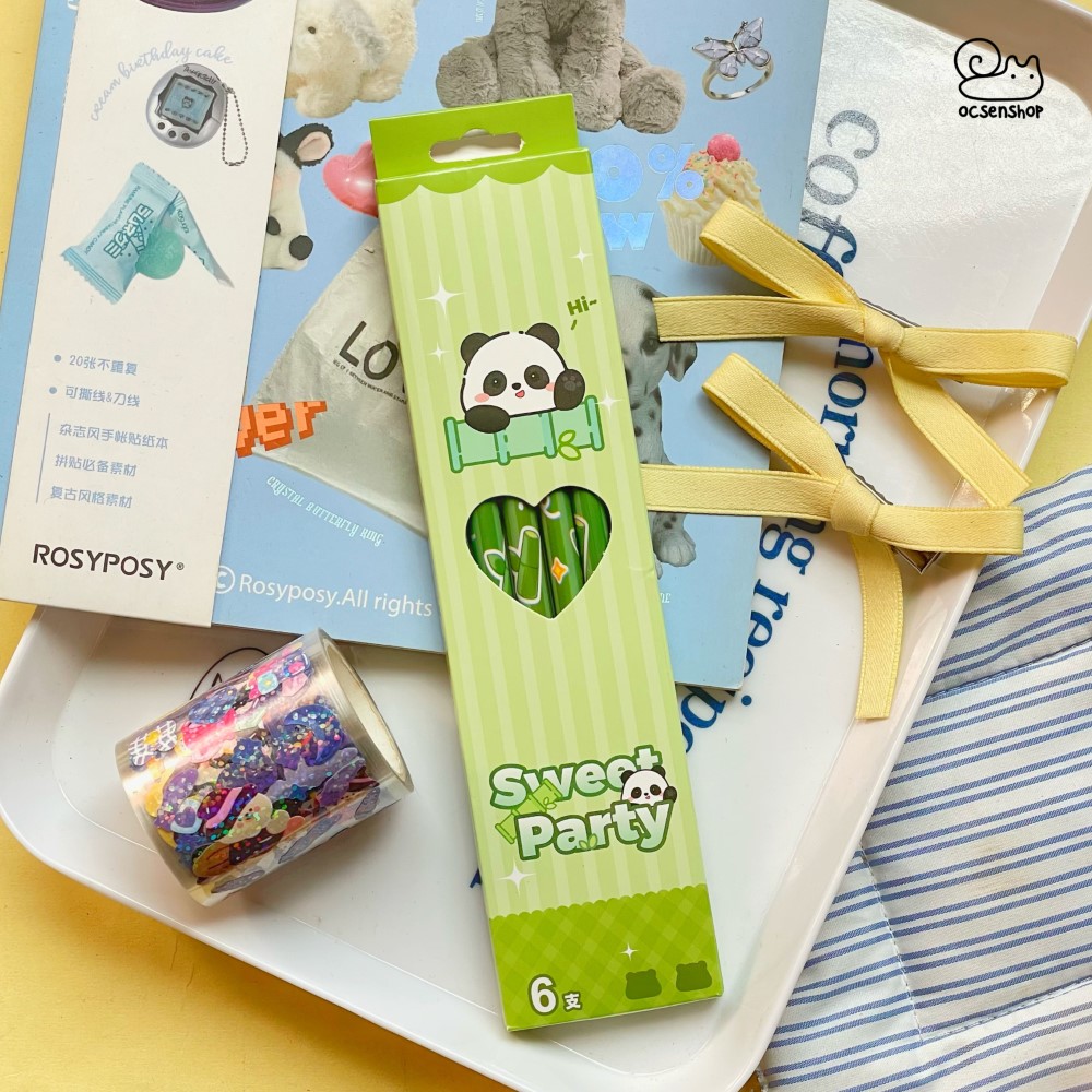 Set dụng cụ học tập hình kèm dây
