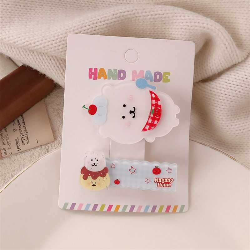 Set kẹp tóc Động vật (2c)