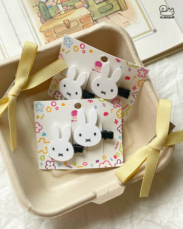 Set kẹp tóc nhỏ Miffy (2c)