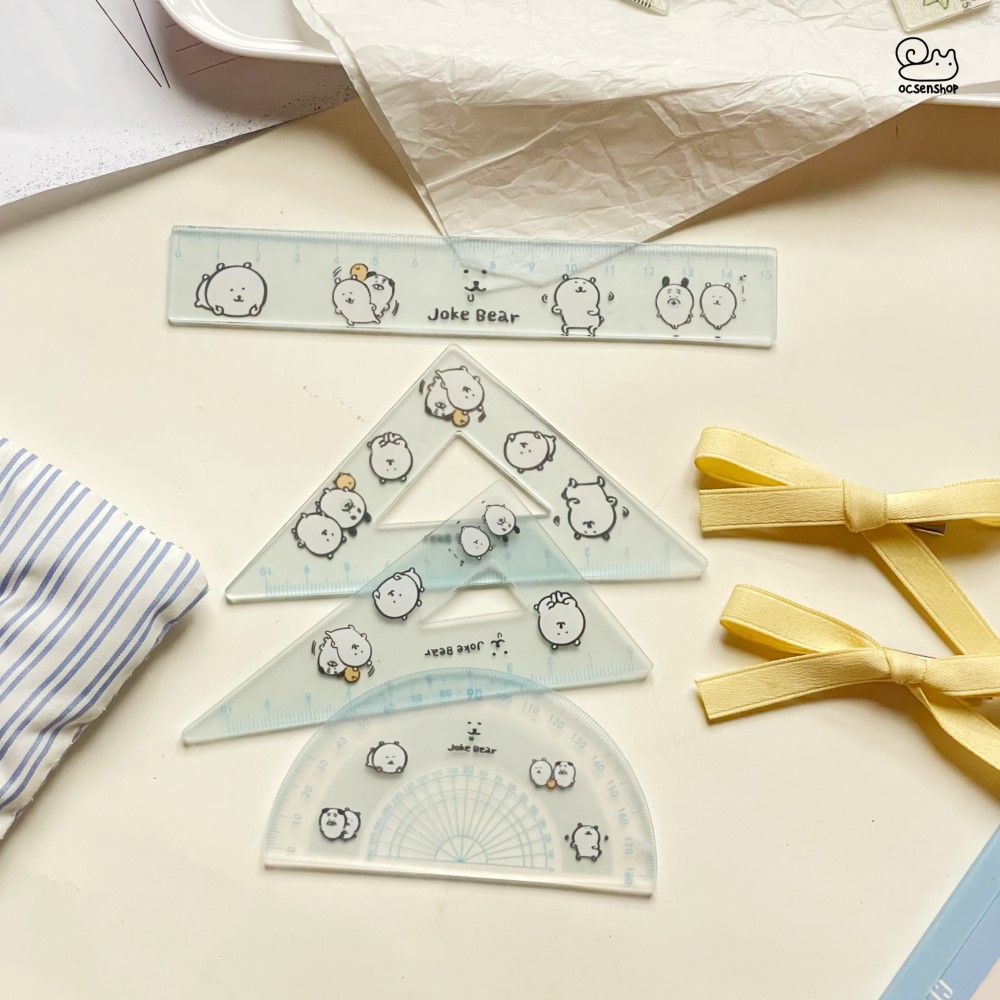 Set thước kẻ Cartoon (4c)