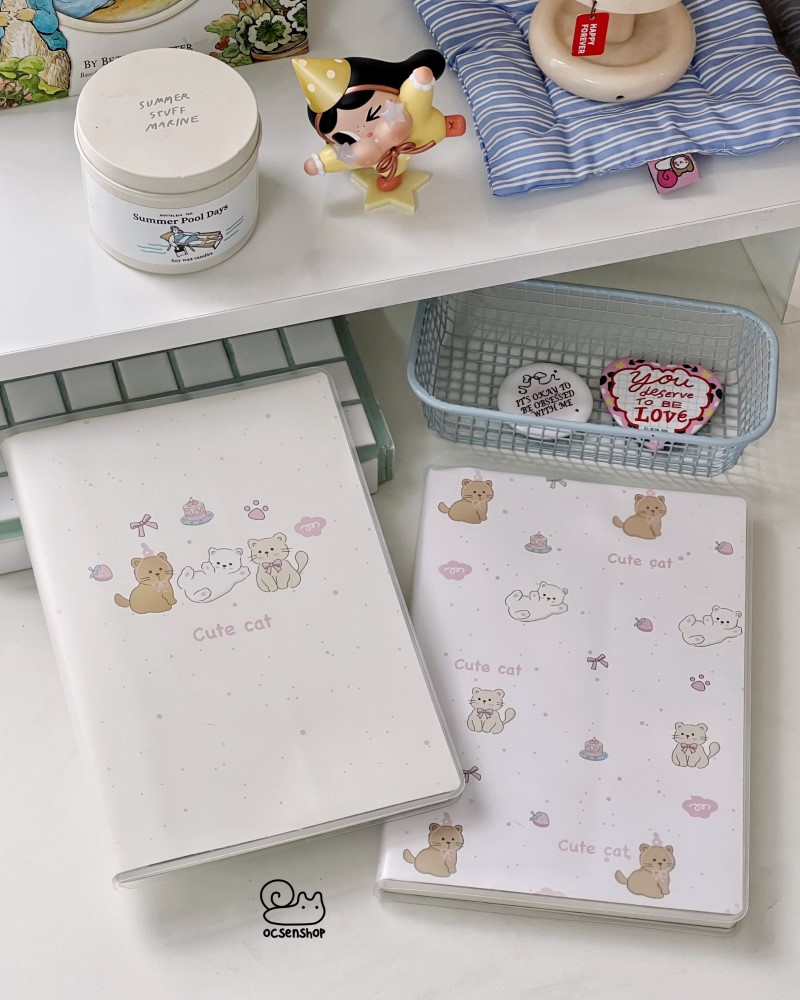 Sổ A5 Cute Cat (200tr)