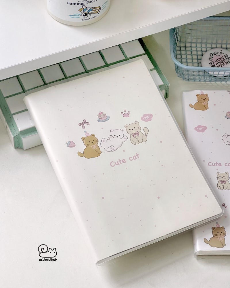 Sổ A5 Cute Cat (200tr)