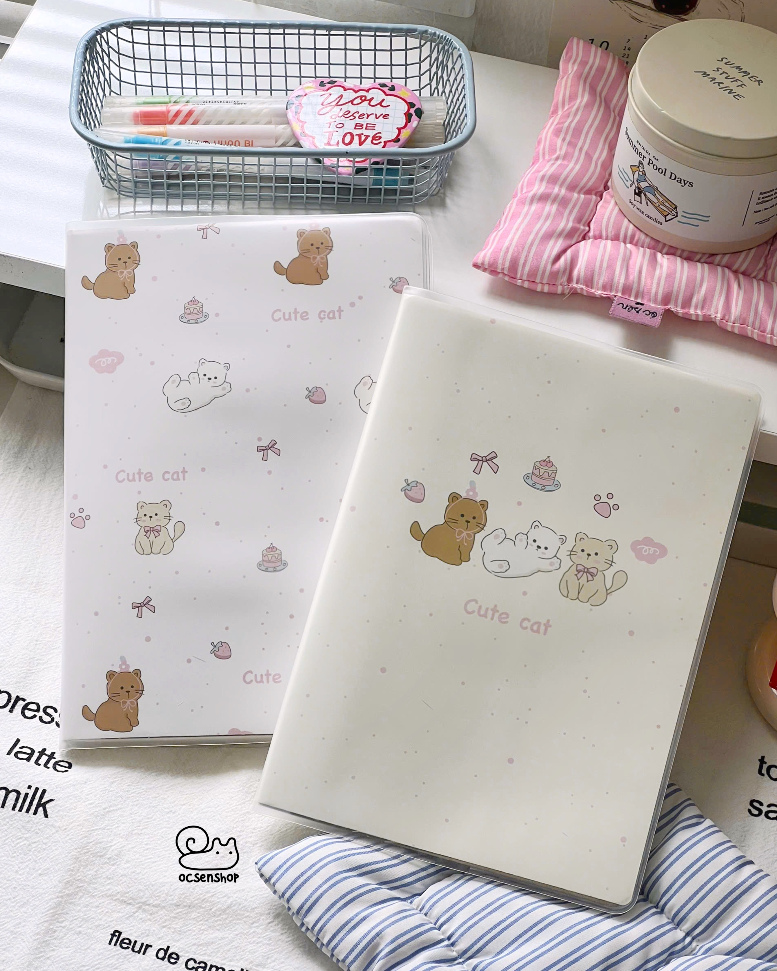Sổ A5 Cute Cat (200tr)