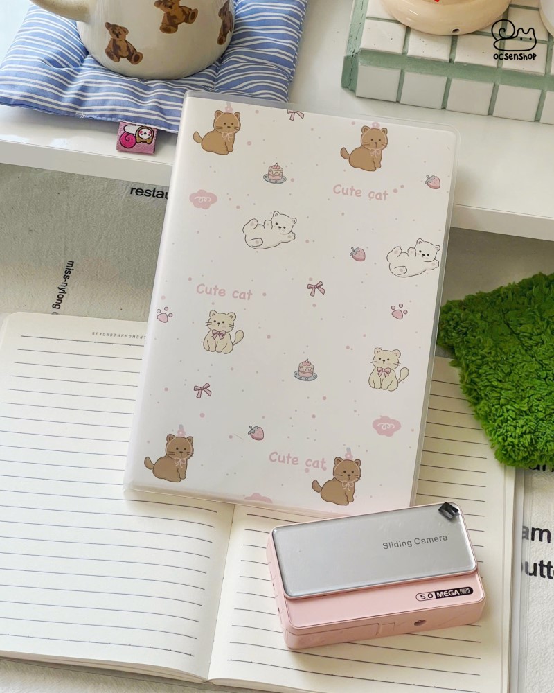 Sổ A5 Cute Cat (200tr)