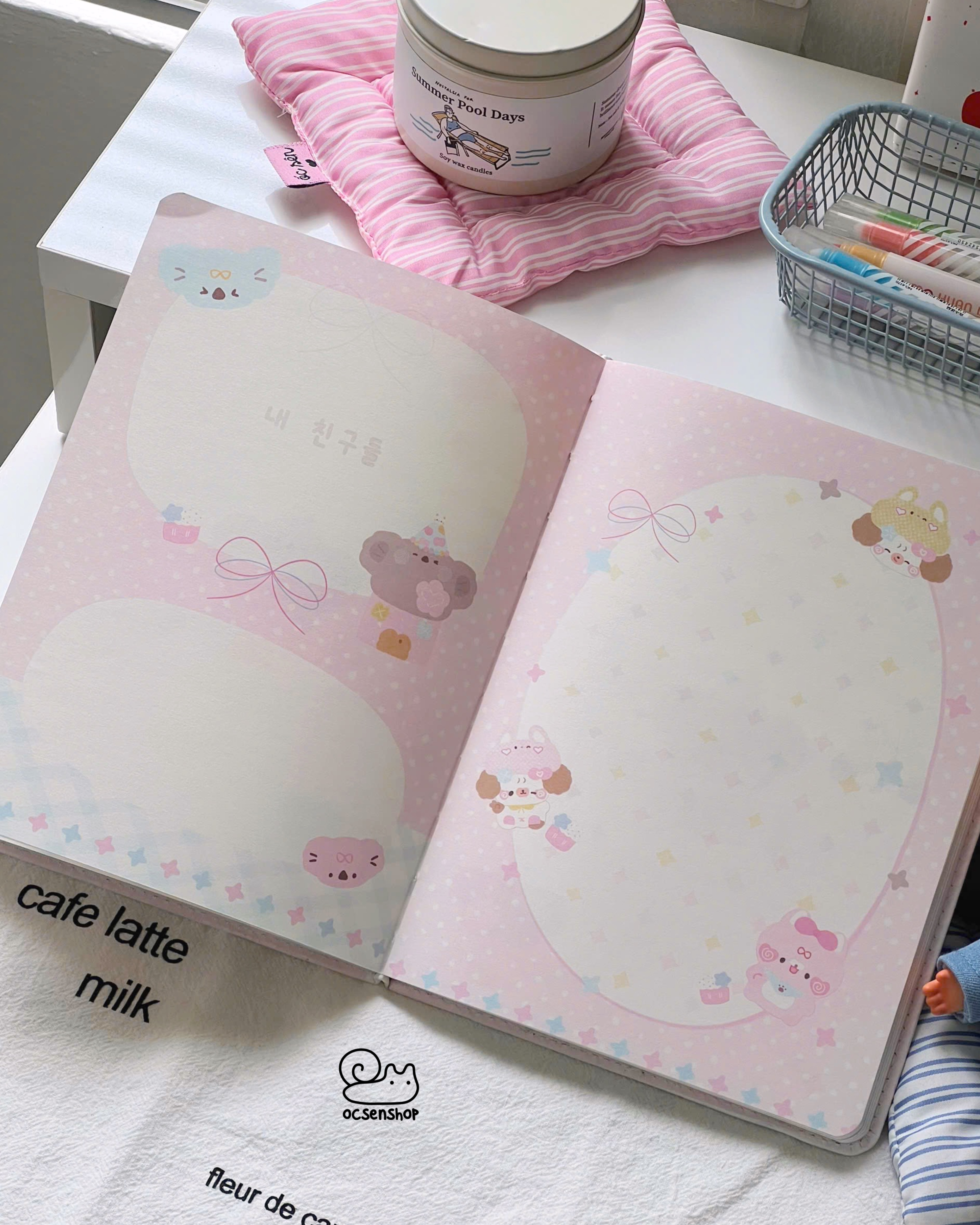 Sổ A5 bìa da Koala (96tr)
