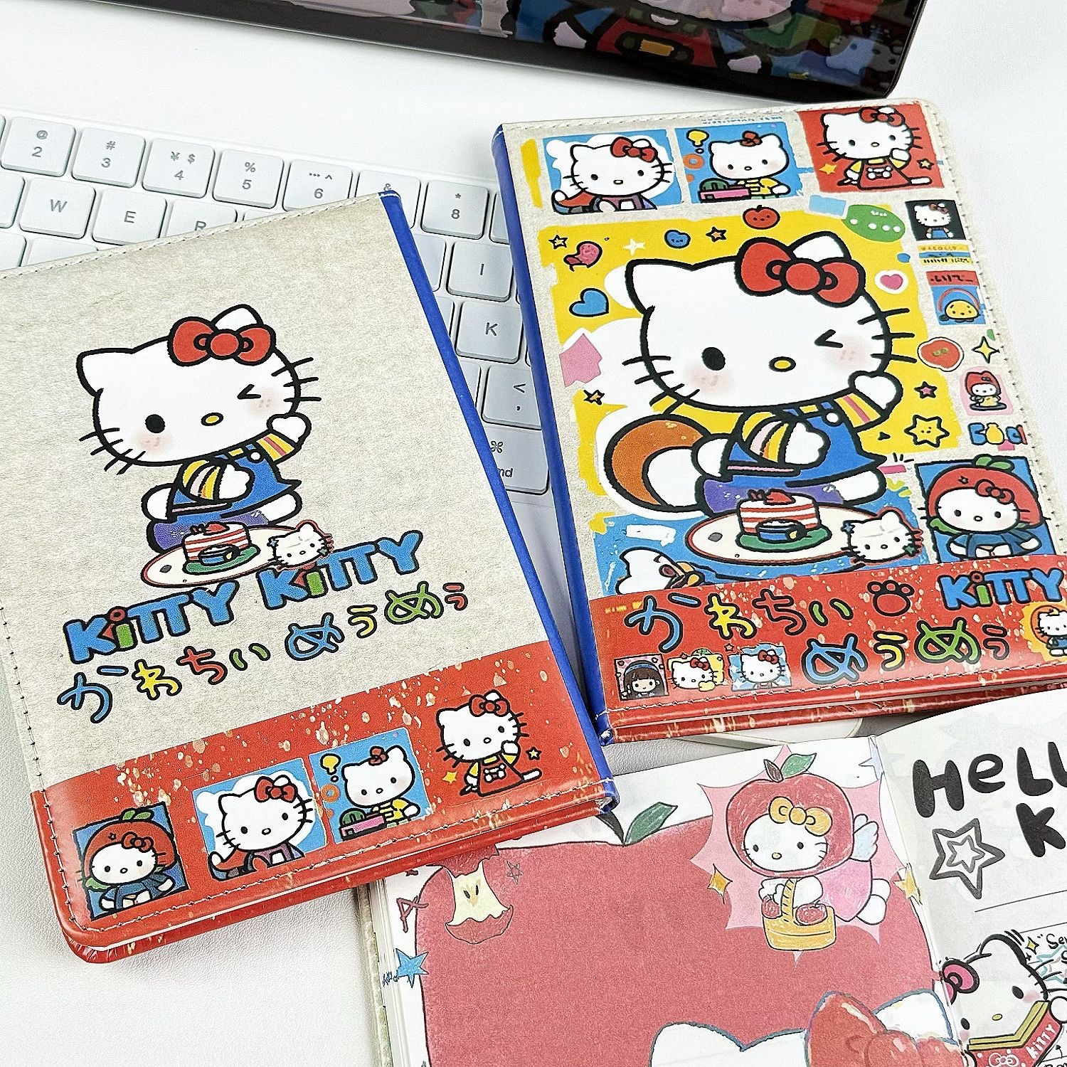 Sổ bìa da Hello Kitty (80tr)