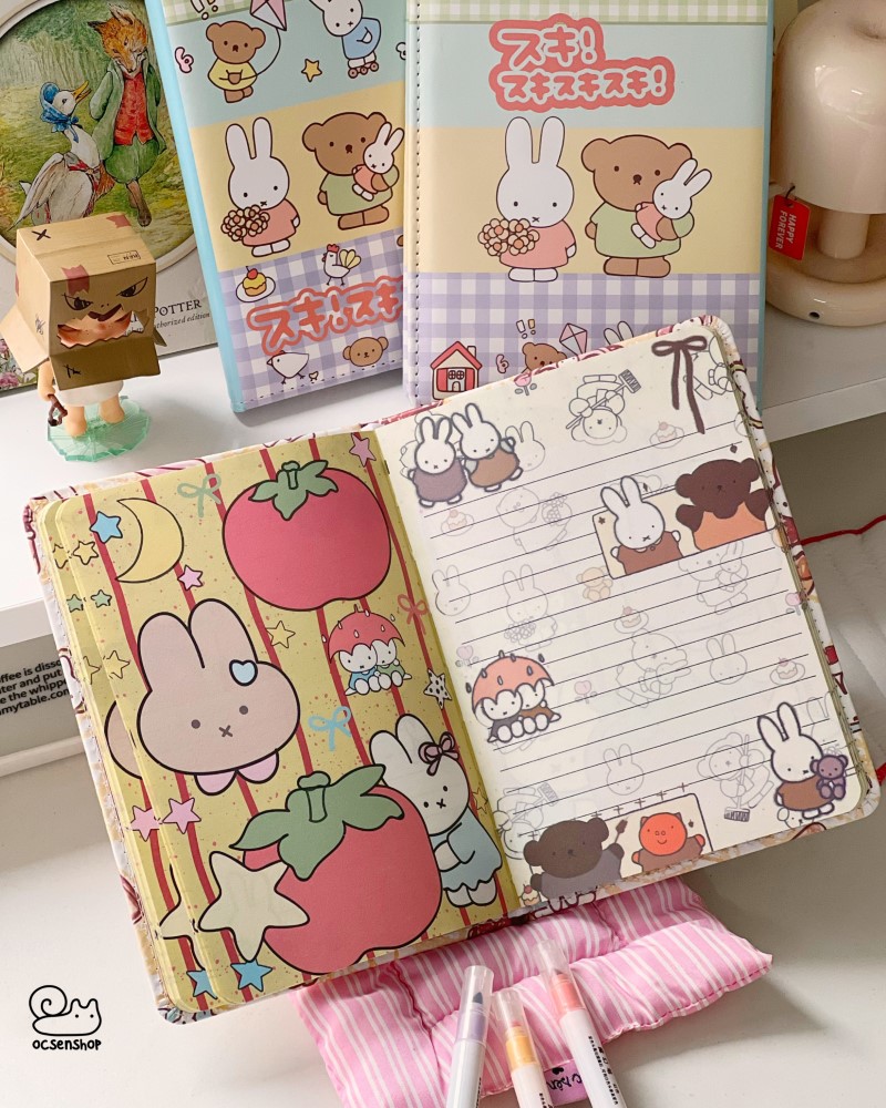 Sổ bìa da Miffy (80tr)