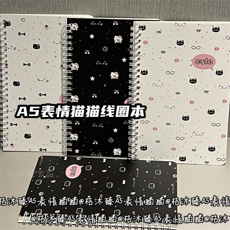 Sổ gáy xoắn A5 Cute Cat (50tr)