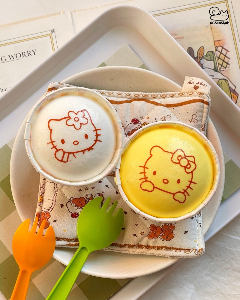 Squishy Bánh cupcake Hello Kitty
