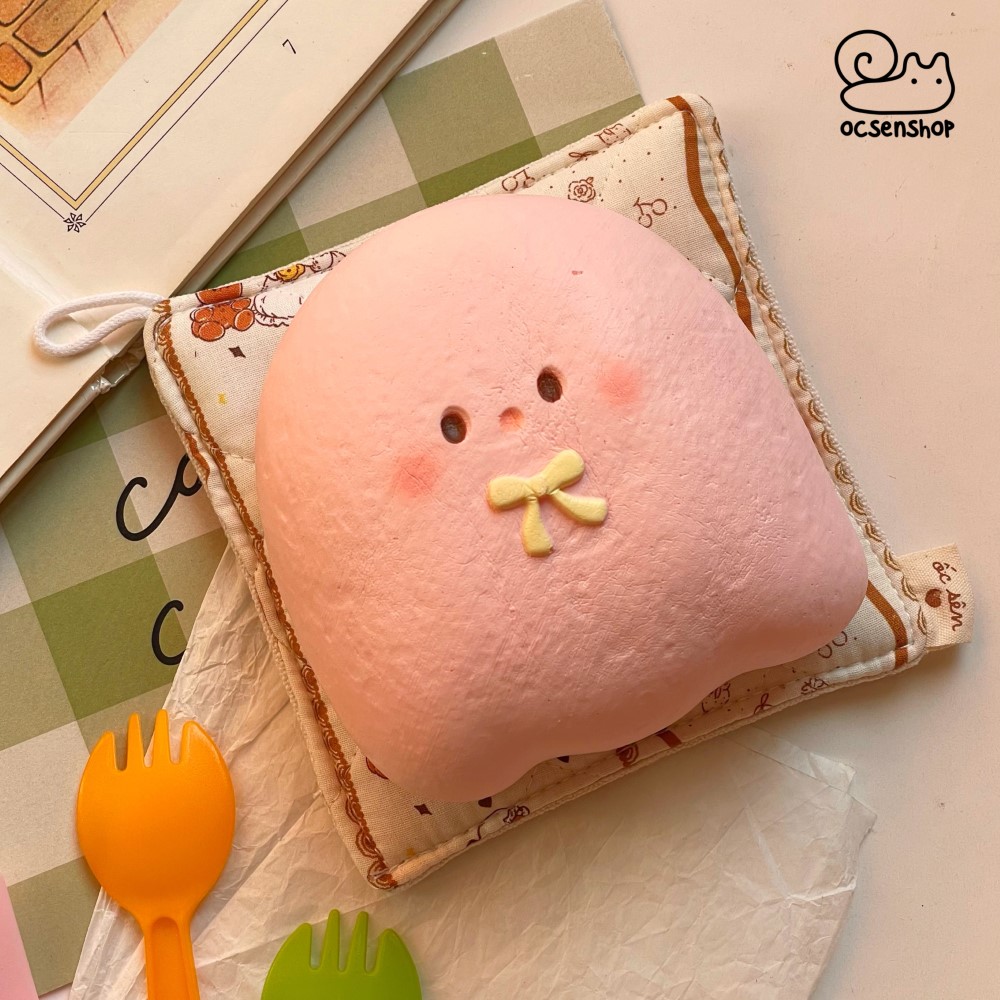 Squishy Moozy Ghost snow treasure (kèm hộp)