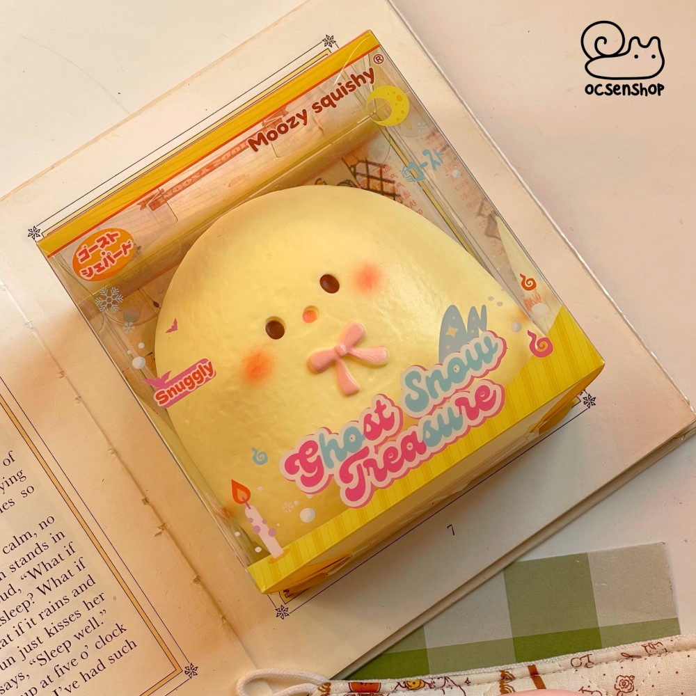 Squishy Moozy Ghost snow treasure (kèm hộp)