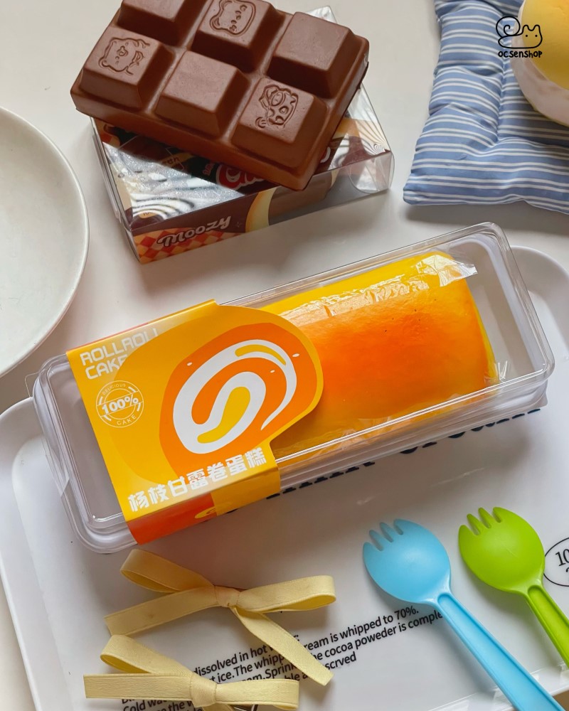 Squishy bánh bông lan chữ nhật