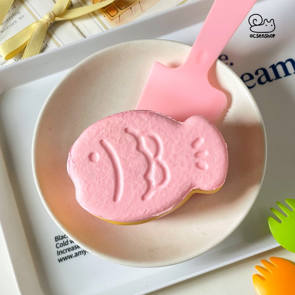 Squishy Moozy bánh cá taiyaki