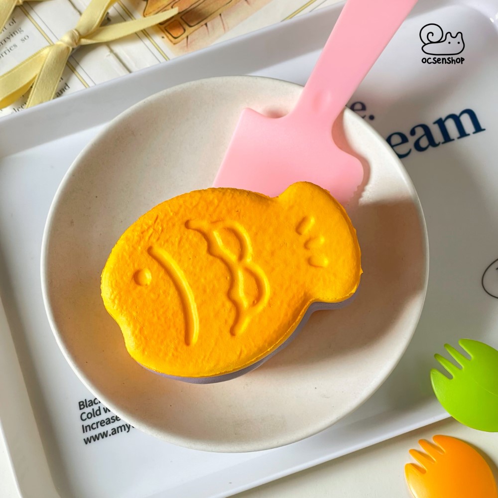 Squishy Moozy bánh cá taiyaki