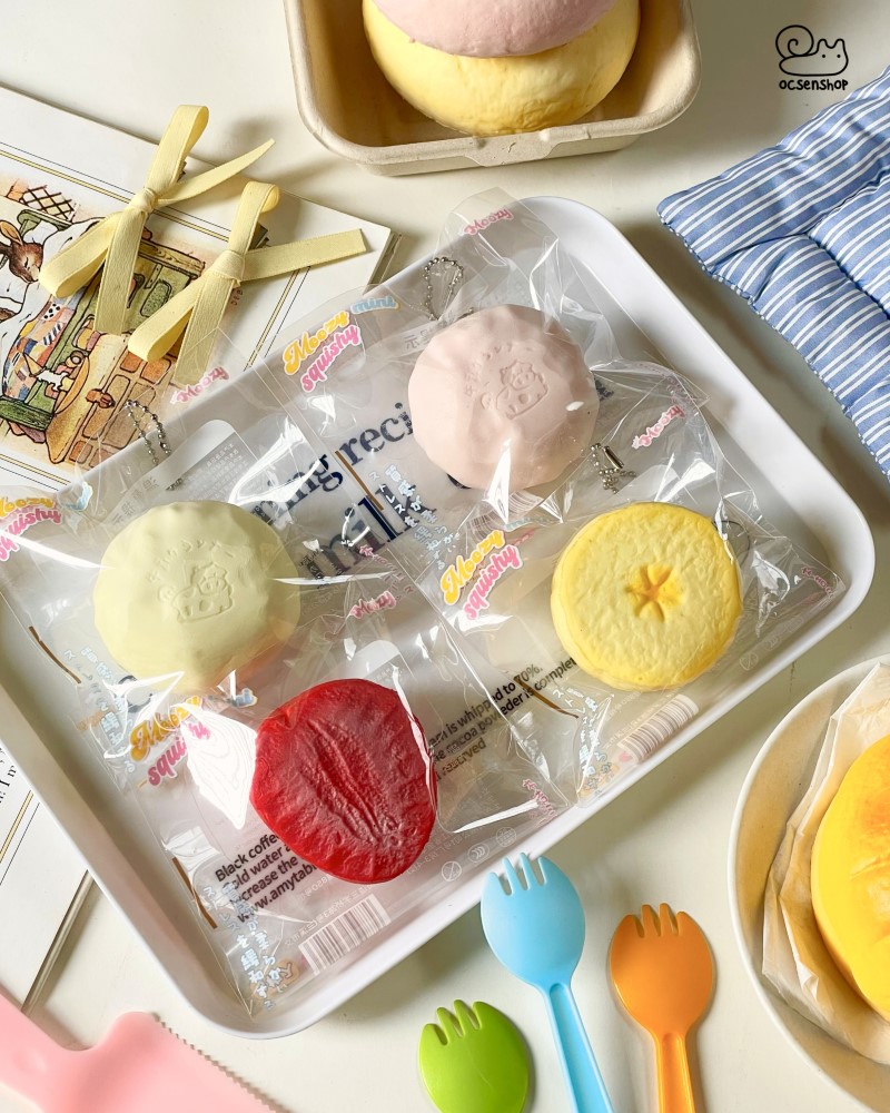Squishy Moozy bánh mini (4cm)