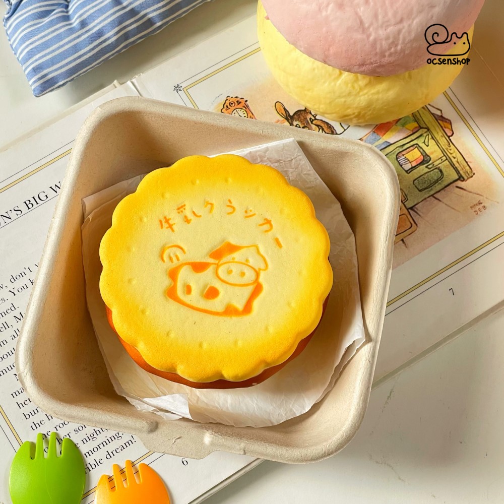 Squishy Moozy bánh quy sữa PUPU
