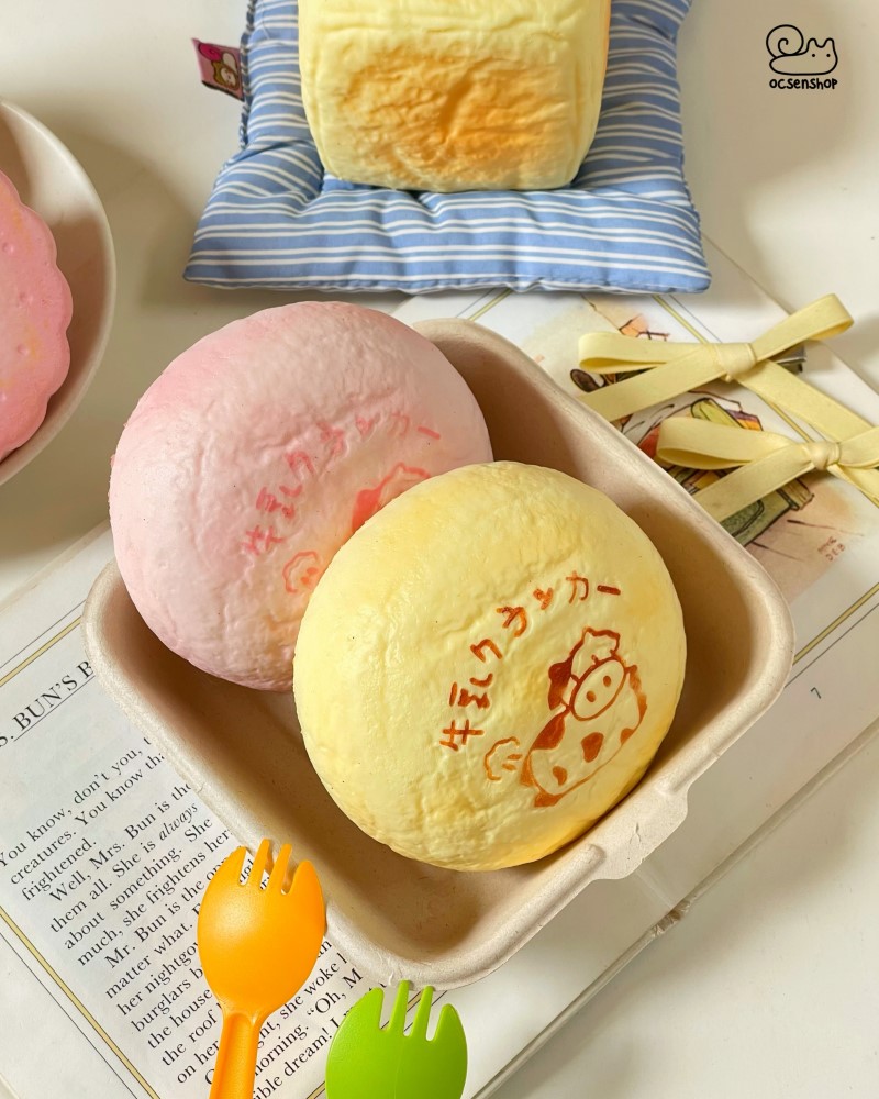 Squishy Moozy bánh sữa bơ xốp PUPU